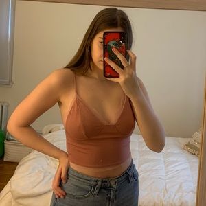 Urban Outfitters Tank with Mesh detail